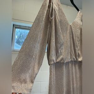 Champagne Gold Calvin Klein Dress